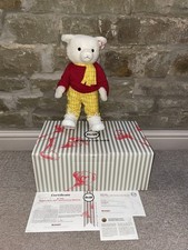 Steiff 690587 - Rupert Bear 100th Anniversary Musical