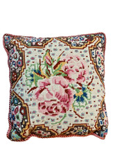 Ehrman Needlepoint Tapestry Cushion Ksffe Fassett Flowers