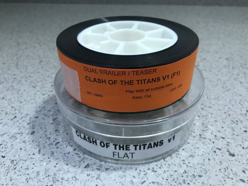 35mm movie trailer film cell - trailer,