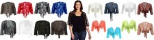Lace Mesh Bolero Shrug Top Crop Cardi Bra Top Sheer Cover Up Womens Plus Size