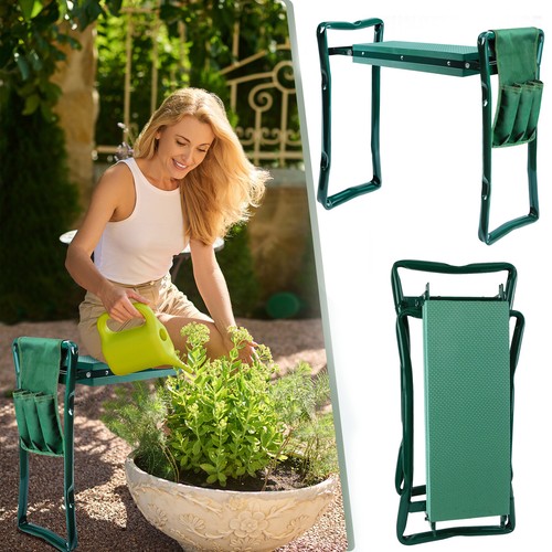 Folding garden kneeler - folding,