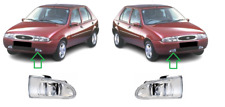 NEW FOR FORD FIESTA 96-99, COURIER 99-01 FRONT BUMPER FOGLIGHT LAMP PAIR SET