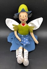 Ikea Sangtrast Rag Doll Fairy Pixie 14” High Plush Soft Toy With Wings