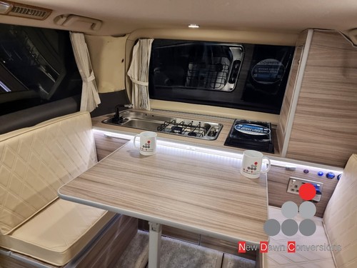 Rear campervan conversion - , to