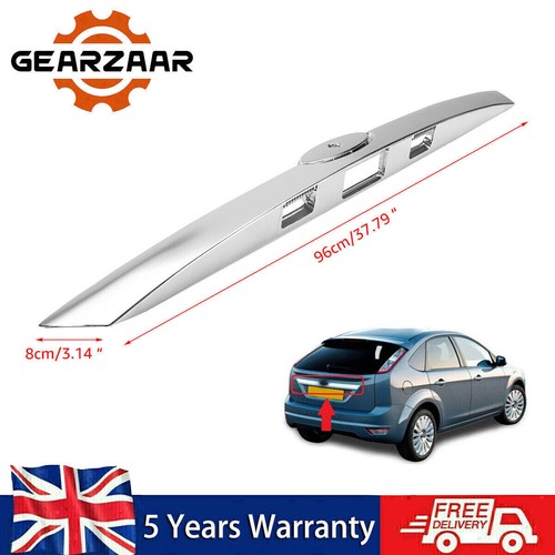 Rear chrome tailgate boot - rear,