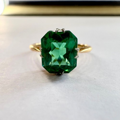 18ct yellow gold tourmaline - 18ct,