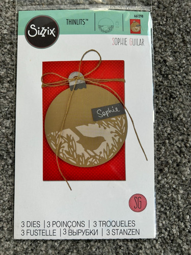 Sizzix dies festive - sizzix, bird