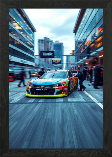 Nascar stock car pit - nascar,