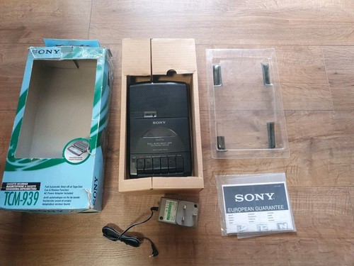 Vintage sony tcm 939 cassette - vintage,