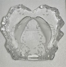 Clear Cut Crystal Dolphin