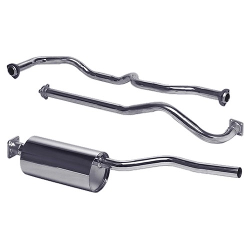 Double exhaust system - double,