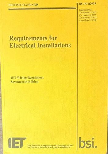 Bristish standard iet 17th - bristish,
