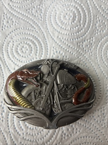 Snake bike belt buckle - snake,