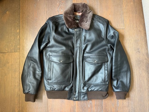 Schott nyc brown - schott, cowhide