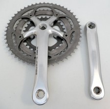SR Suntour Superbe Triple Chainset - 170mm 52/42/30 Chainrings (J)
