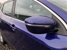 Nissan Qashqai J11 MK2 Front Left Door folding Mirror Driver SIDE  BLUE RBN