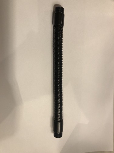 Gooseneck 8in black with - gooseneck,