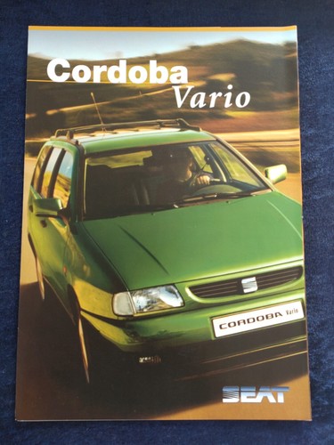 Seat cordoba vario brochure - cordoba,