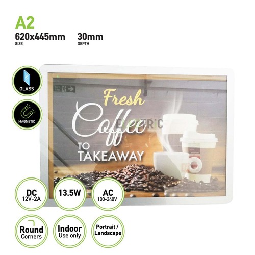 Led poster display lightbox - poster,