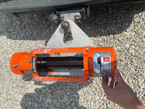 Tow ball winch mounting - ball,