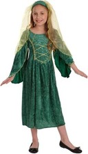 Kids Medieval Princess Costume