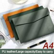 Leather Leather File Folder A4