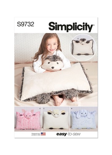 Simplicity 9732 plush animal - simplicity,