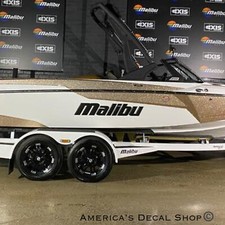 Malibu Boat Yacht Decals 2PC