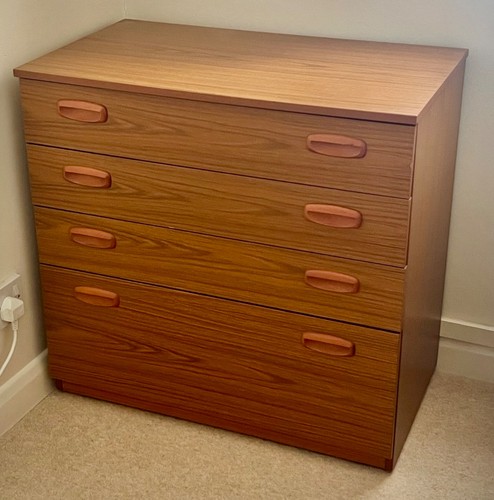 1970 schreiber teak - 1970’s, chest