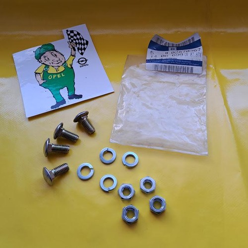 Chrome bumper screw set - screw,