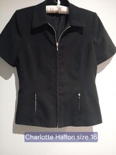 Charlotte Halton Size 16 Black