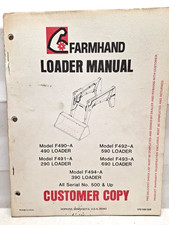 USED OLD STOCK MANUAL FOR