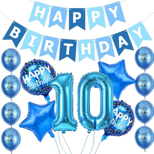 10th birthday decorations boy - birthday,