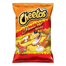 Cheetos flamin hot - cheetos, crunchy