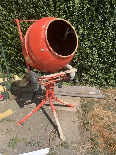 Electric cement concrete mixer - electric, cement/concrete