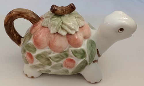 Turtle teapot quirky - teapot,