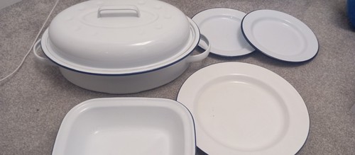 Enamel cook wear pot - cook,
