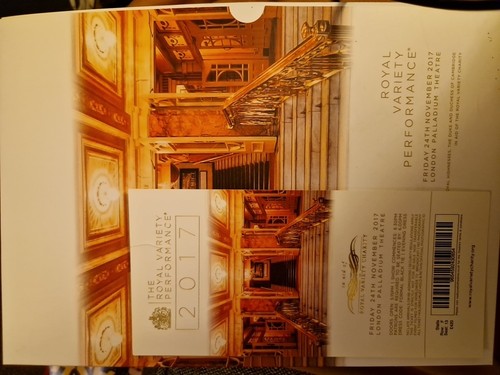 Royal variety show programme - variety,