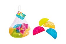 12 Coloured Plastic Ice Cubes