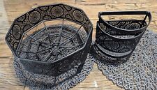 FRUIT VEGETABLE BOWL BASKET RACK STORAGE STAND UTENSIL HOLDER DINING TABLE SET