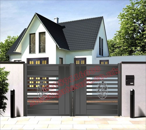 Bespoke gate double entrance - gate, |
