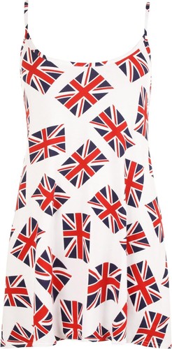 Women union jack flag print - women's,