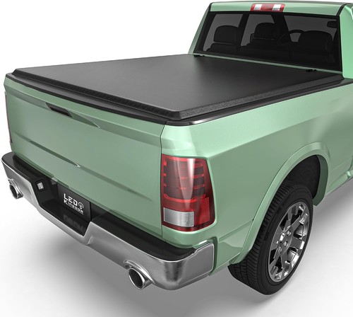 Soft roll truck bed - up,