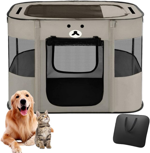 Portable doghouse pet fence - portable,