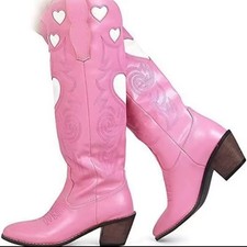 A Ladies Pair of Pink Cowboy