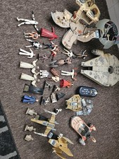 Star Wars Toy Figures Job Lot Bundle Mixed Types & Brands