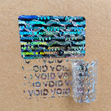 SECURITY TAMPER PROOF EVIDENT