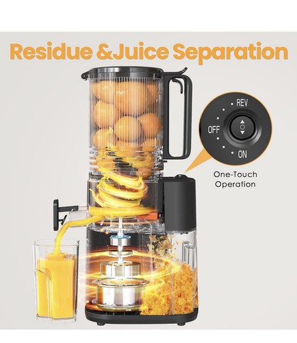 Cold press juicer - press, 5.5”