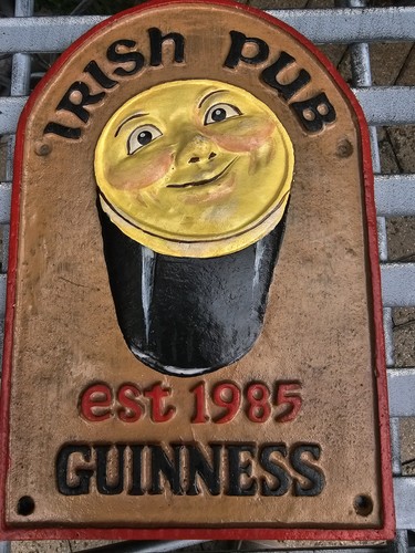 Guinness cast iron unusual - guinness,