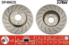 2x Brake disc